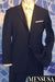 Superior Dark Navy Blue Suit For Men Light Weight Premier Quality Italian Fabric Super 120'S Men Business