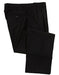 Navy Wool Zipper Closure Double-Reverse Slacks
