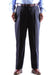 Regular Size & Big and Tall 100% Wool Navy Dress Pants