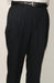 70% Polyester Navy Somerset Double-Pleated Slacks / Dress Pants Trouser Unhemmed Unfinished Bottom