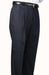 45% Worsted Wool Navy Somerset Pleated Slacks / Dress Pants Trouser Unhemmed Unfinished Bottom