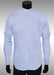 Nehru Collarless Baby Blue Light Medium Fabric Men's Dress Shirt