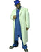 Snow White Long Overcoat  ~ Long Men's Dress Topcoat -  Winter coat Full length Available in Big And Tall