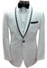 One Button White Tuxedo