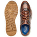 Belvedere Bobo Antique Walnut Ostrich Leather Sneakers