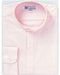 Band Collarless Pink Men's Dress Shirt