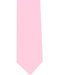 Men's Polyester Solid Extra Long Pink Neck Tie-Men's Neck Ties - Mens Dress Tie - Trendy Mens Ties