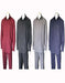 Men's Plain Long Sleeve Casual Walking Suit