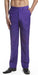 Men'S Dress Pants Trousers Flat Front Slacks PUrple Online Sale