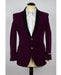 Men's Velvet Men's blazer Purple