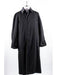Men's Long Full Length Rain Coat Black