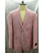 Mens Red  2 Button Seersucker Sear sucker suit