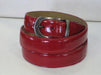 Men's Genuine Authentic Red Eel Belt