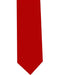 Men's Red Extra Long Polyester Neck Tie -Men's Neck Ties - Mens Dress Tie - Trendy Mens Ties
