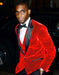Mens Designer Velvet Tuxedo Jacket in Red