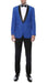 Men'S Slim Royal Blue Shawl Lapel Tuxedo Jacket / Blazer Men'S / Tux / Dinner Jacket Looking