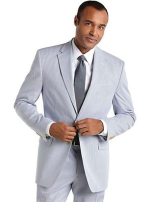 Sear Sucker Suit Blue Seersucker Sear sucker suit