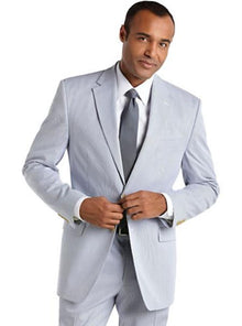 Sear Sucker Suit Blue Seersucker Sear sucker suit