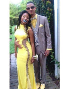 Gray Tuxedo Silver And Black Trim Lapel Vested Suit