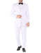 Mens Slim Fit Shawl Prom Tuxedo in White