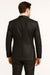 Mens Shiny Black Glitter Tuxedo with Satin Shawl Lapel – Ultra Slim Fit Sparkle Suit for Weddings, Proms & Formal Events