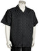 Men's Short Sleeve Classic Fit Casual Two Piece Walking Outfit For Sale Pant Sets Set Black Suit and Pants