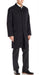 Mens Andre Removable Liner with 3/4 Raincoat Jacket Black
