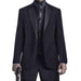 Keanu Reeves John Wick Men's Black 3 Piece   Suit