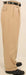 Men'S Wide Leg Single Pleated Pants Solid Beige Men'S Wide Leg Trousers - Cheap Priced Dress Slacks For Men On Sale