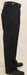 Men'S Wide Leg Single Pleated Pants Solid Navy Men'S Wide Leg Trousers