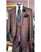 Men's Six Button Double Breasted Peak Lapel Jacket In Black
