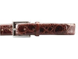 Real Authentic Skin Gold All-Over Genuine World Best Alligator ~ Gator Skin Belt