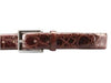 Real Authentic Skin Gold All-Over Genuine World Best Alligator ~ Gator Skin Belt