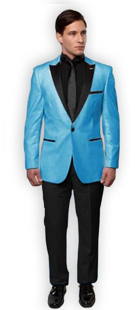 Aqua Tuxedo Jacket for Every Occasion