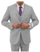 Slim Fit Suit Men'S Mid Grey, Two Button Closure Men'S Slim Fit Suits - Three Piece Suit