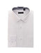 Men's Solid White Cotton Blend Slim Fit Shirt (We have more Braveman suits Call 1-844-650-3963 to order)