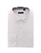 Men's Solid White Cotton Blend Slim Fit Shirt (We have more Braveman suits Call 1-844-650-3963 to order)