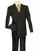 Men's Suit Black Blazer Peak Lapel Double Breasted