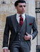 Mens Suits With Double Breasted Vests 100% - Big Peak Lapel Tom Ford Style! - 100% Percent Wool Fabric Suit - Worsted Wool Business Suit