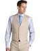 Men's Tan Adjustable Back Strap Dress Tuxedo Wedding