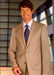 Authentic Real With Tags Business Suits Clearance Sale 2 Pleat Tan ~ Beige- High End Suits - High Quality Suits