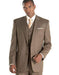 Alberto Nardoni Taupe ~ Slate ~ Brownish ~ Light Olive 3 Piece Vested 2 Buttons suits  Side Vented