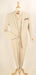 Mens Three Piece Suit - Vested Suit Mens 3 Piece Vested Seersucker Sear Sucker Suit - Flat Front Pants Tan ~ Beige ~ Sand