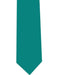Solid Men's Extra Long Teal Polyester Neck Tie-Men's Neck Ties - Mens Dress Tie - Trendy Mens Ties