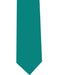 Solid Men's Extra Long Teal Polyester Neck Tie-Men's Neck Ties - Mens Dress Tie - Trendy Mens Ties