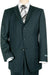Navy Blue Pinstripe Three Buttons Style suit Super 140's 100% Men's Suit