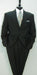 $1295 High Quality Construction Three Button Style ~ premier quality italian fabric DESIGNER LIQUID BLACK