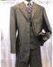 Men's Three Button  Grey  Suit