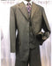Men's Three Button  Grey  Suit