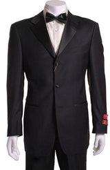Retail: $1200 Most Luxurious Classic Designer 3 button Styled jacket Tuxedo Suit